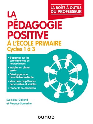 cover image of La pédagogie positive à l'école primaire
